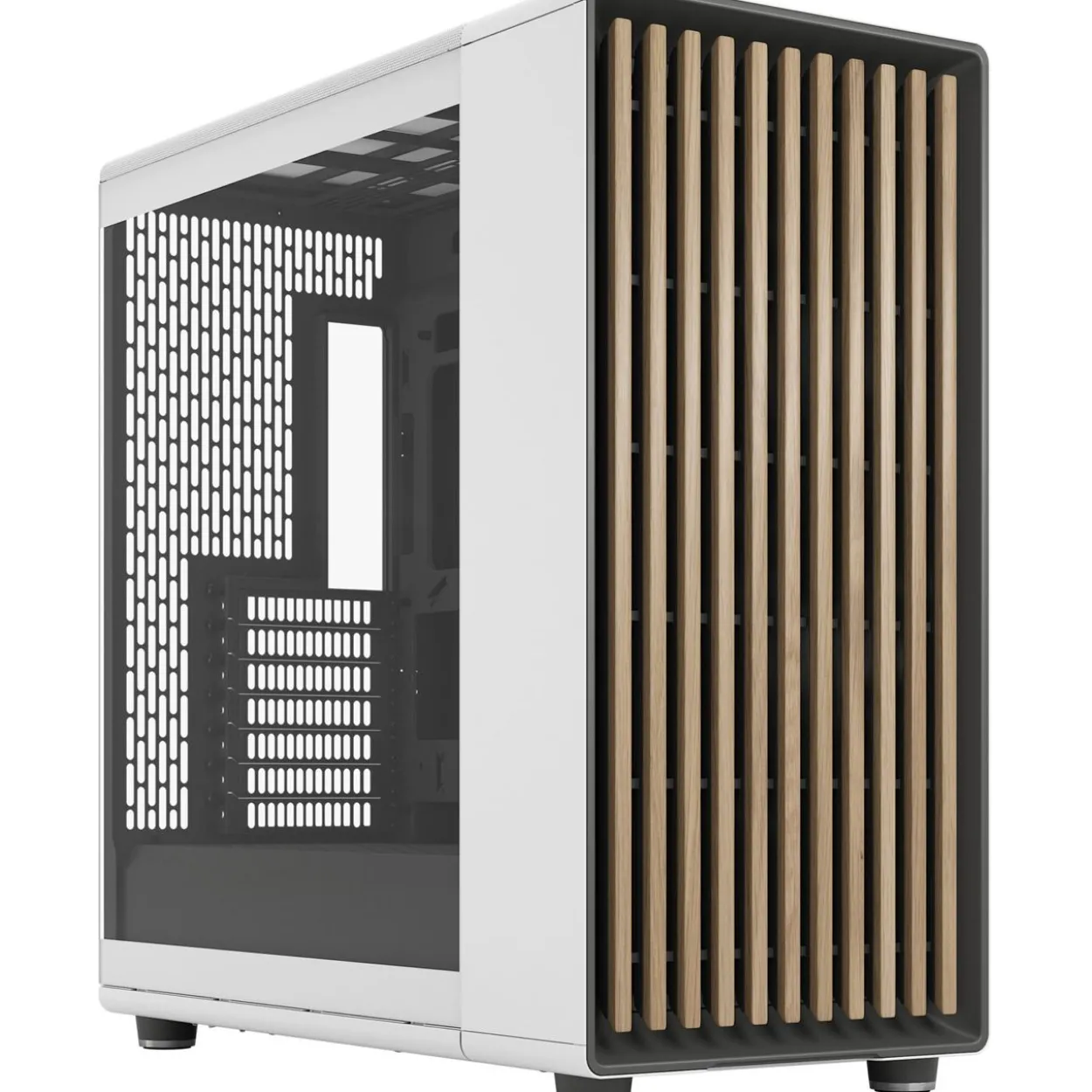 Fractal Design North XL RC Midi Tower ohne Netzteil weiss/holz