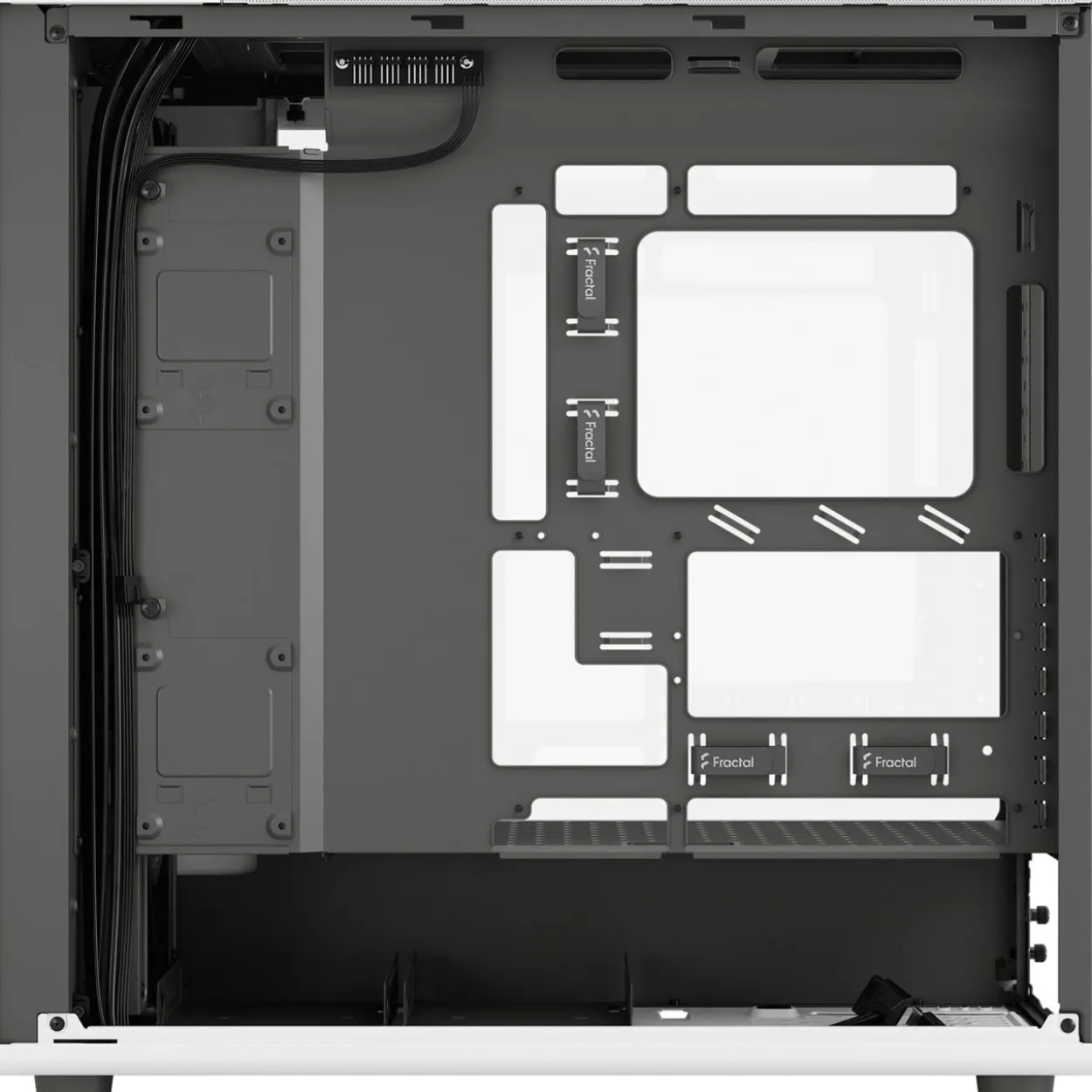 Fractal Design North XL RC Midi Tower ohne Netzteil weiss/holz