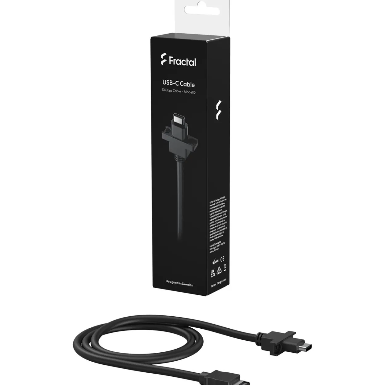 Fractal Design USB-C 10Gbps Cable - Model D