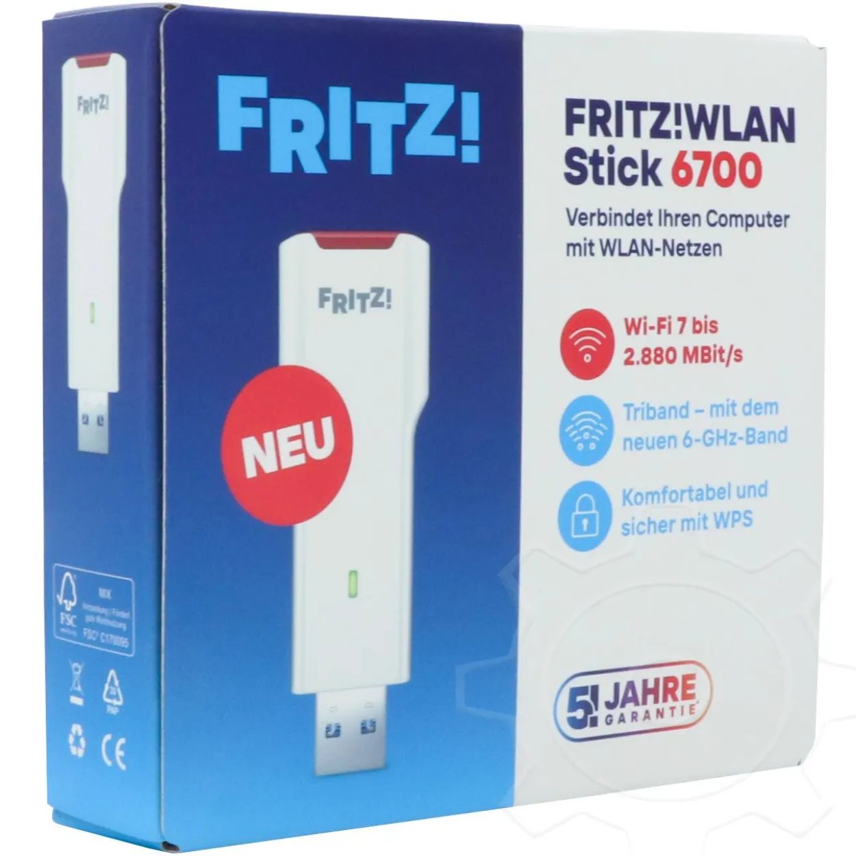 FRITZ!WLAN AVM USB Stick 6700