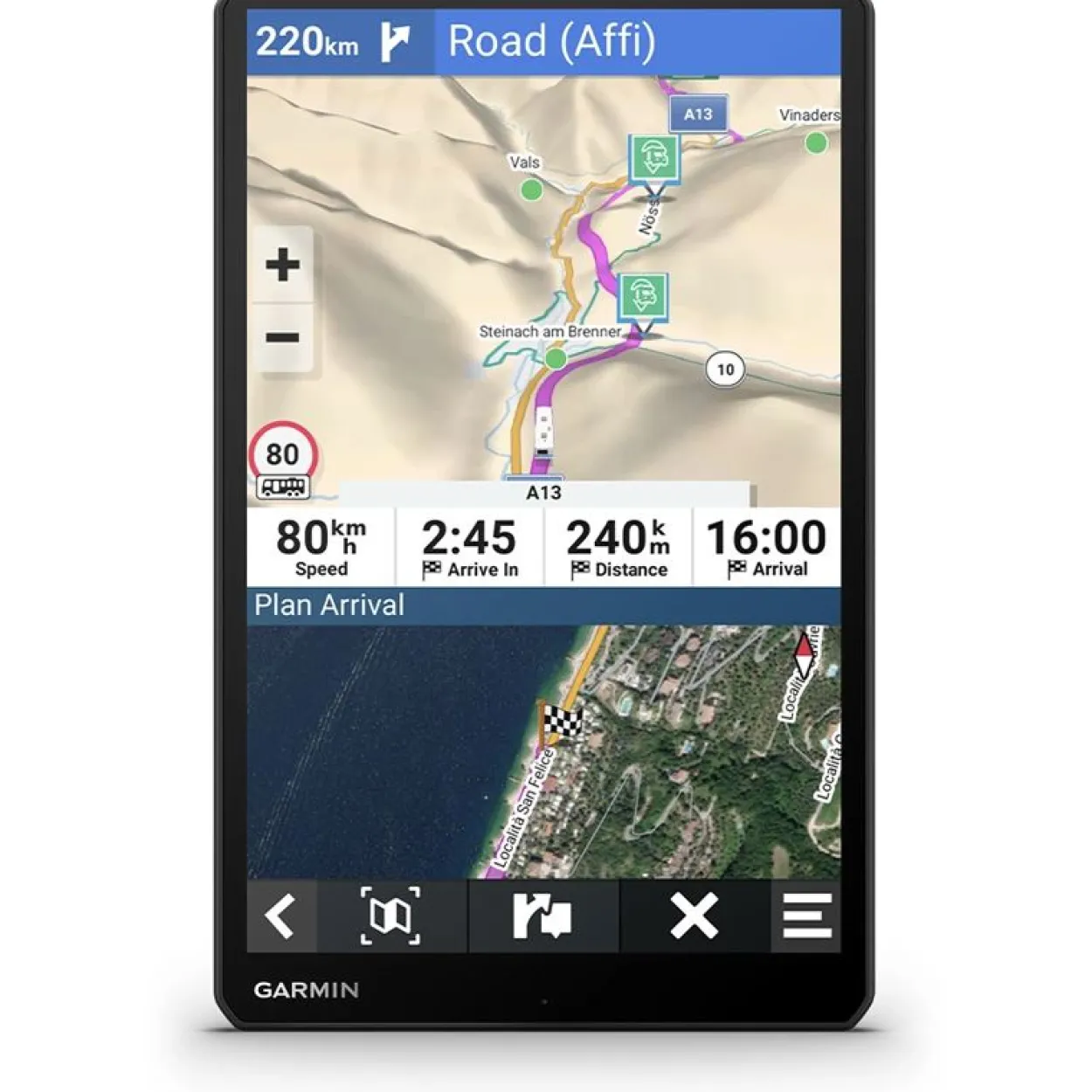 Garmin CAMPER 1095 MT-D EU Wohnmobil-/Camper-Navi