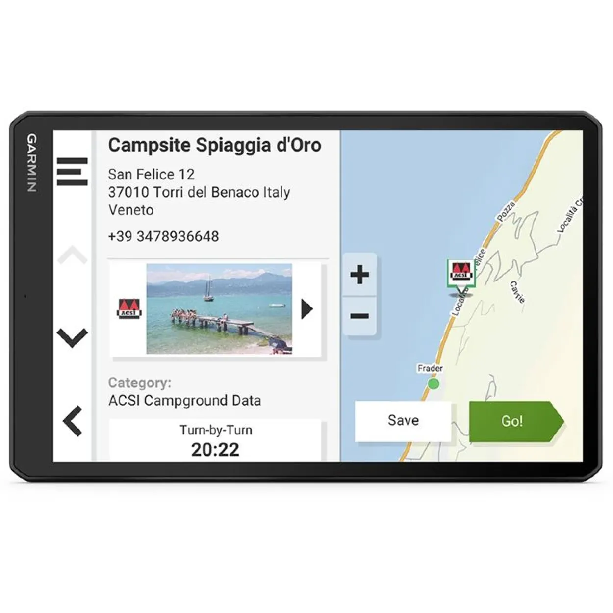 Garmin CAMPER 1095 MT-D EU Wohnmobil-/Camper-Navi