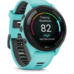 GARMIN Forerunner 265 Fitnesstracker türkisblau, schwarz