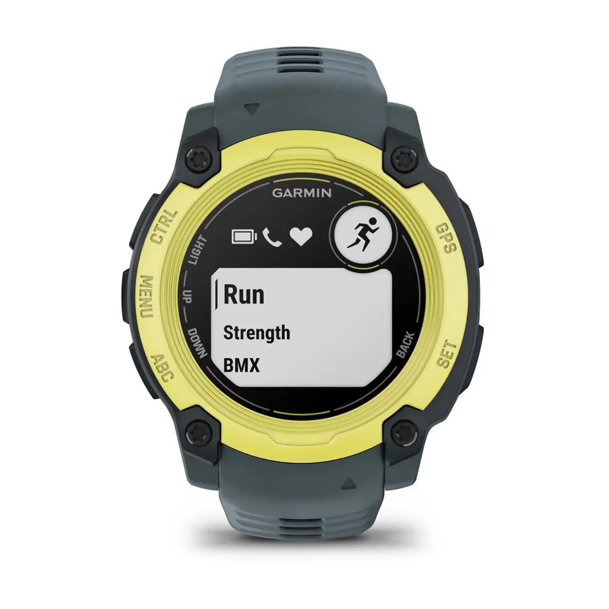 GARMIN Instinct E Twilight Smartwatch dunkelgrün, lime