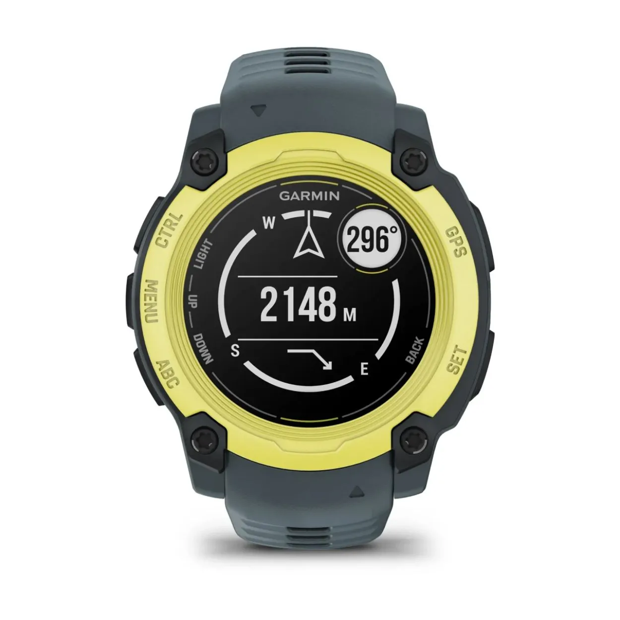 GARMIN Instinct E Twilight Smartwatch dunkelgrün, lime