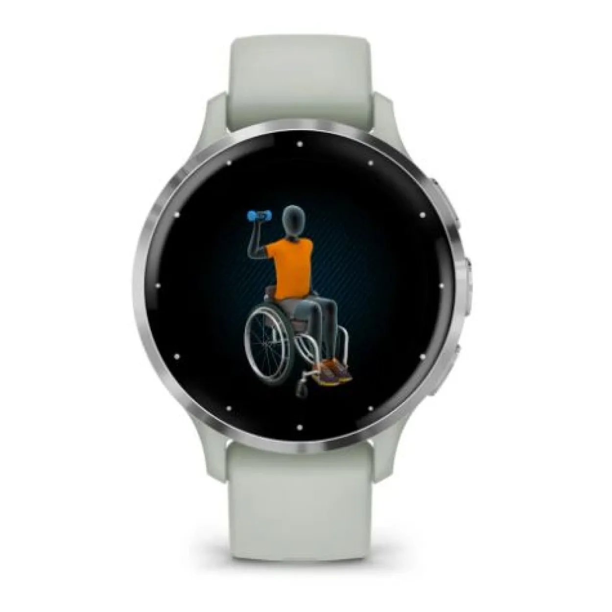 Garmin 010-02785-01 Venu 3S sagegrey/silver Gr³n Wearable