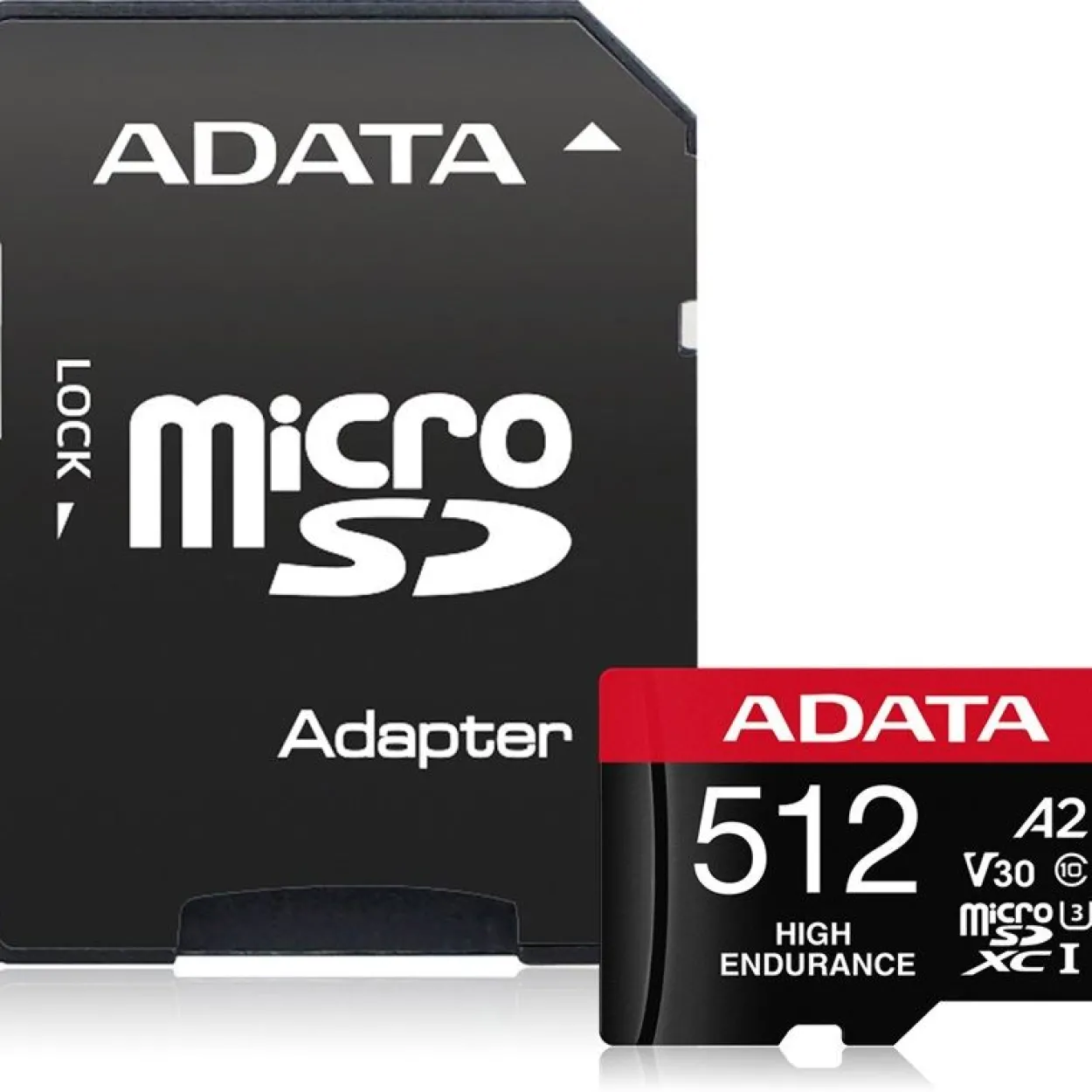512GB ADATA High Endurance microSDXC (UHS-I U3, Class 10, V30, A2)