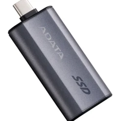 500GB ADATA SC750 Externe SSD (schwarz/titan, USB-C 3.2 Gen 2 (10 Gbit/s))
