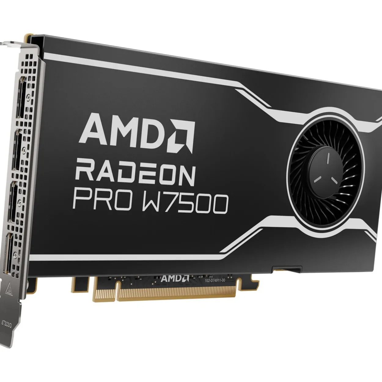 8GB AMD Radeon PRO W7500 Aktiv PCIe 4.0 x16 (x8) (Retail)