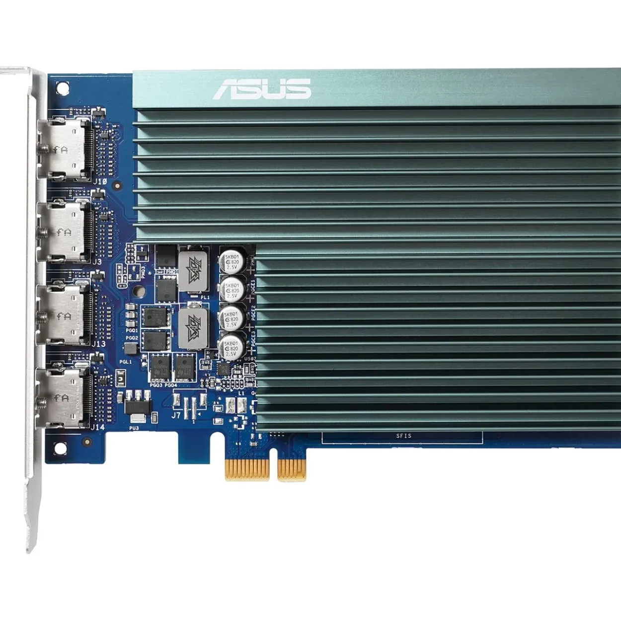 2GB Asus GeForce GT 730 Passiv PCIe 2.0 x1 (Retail)