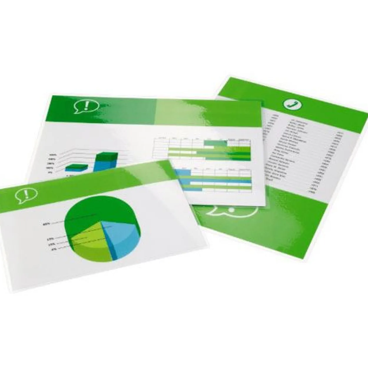 GBC 25 Laminierfolien glänzend für A4 75 micron