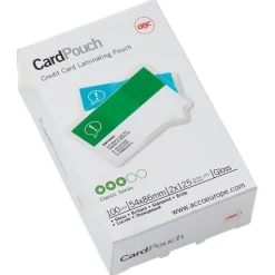 GBC Laminierfolientasche CardPouch für Kreditkarten, 250 mic