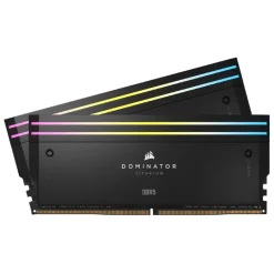 48GB Corsair Dominator Titanium RGB schwarz DDR5-7200 DIMM CL36 Dual Kit