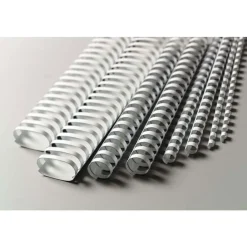 GBC Plastikbinderücken CombBind, DIN A4, 10 mm, weiß