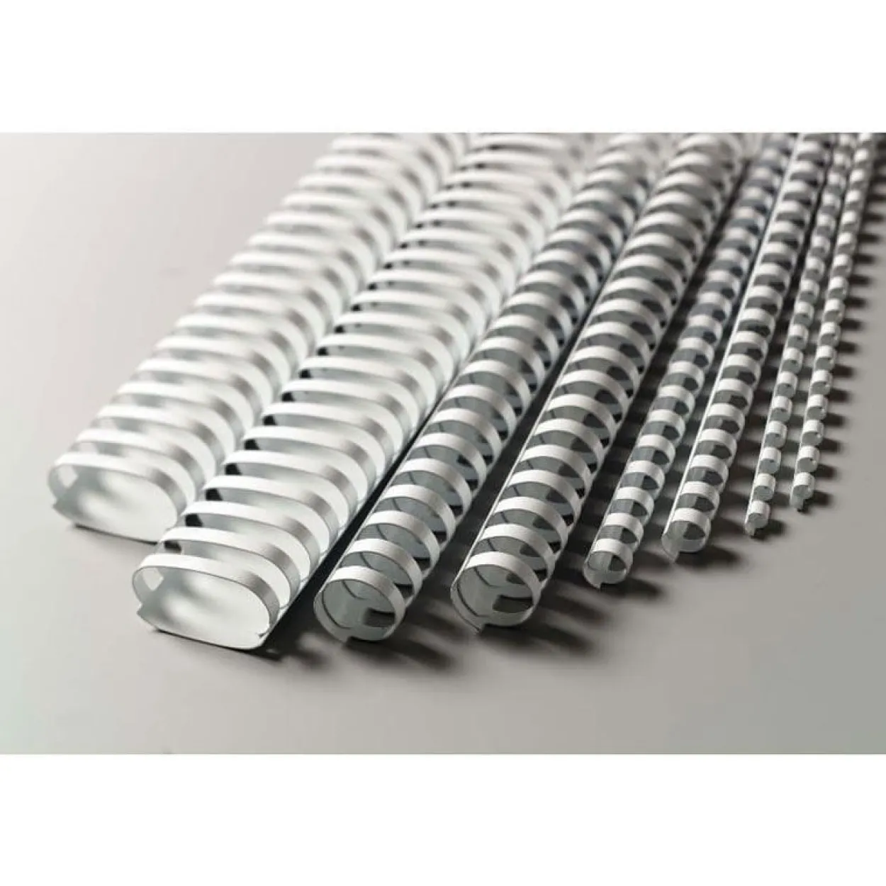 GBC Plastikbinderücken CombBind, DIN A4, 10 mm, weiß