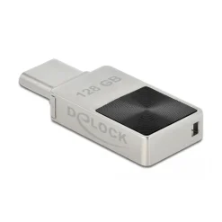 128GB Delock Mini USB 3.2 Gen 1 USB-CÖ Speicherstick, Metallgehäuse