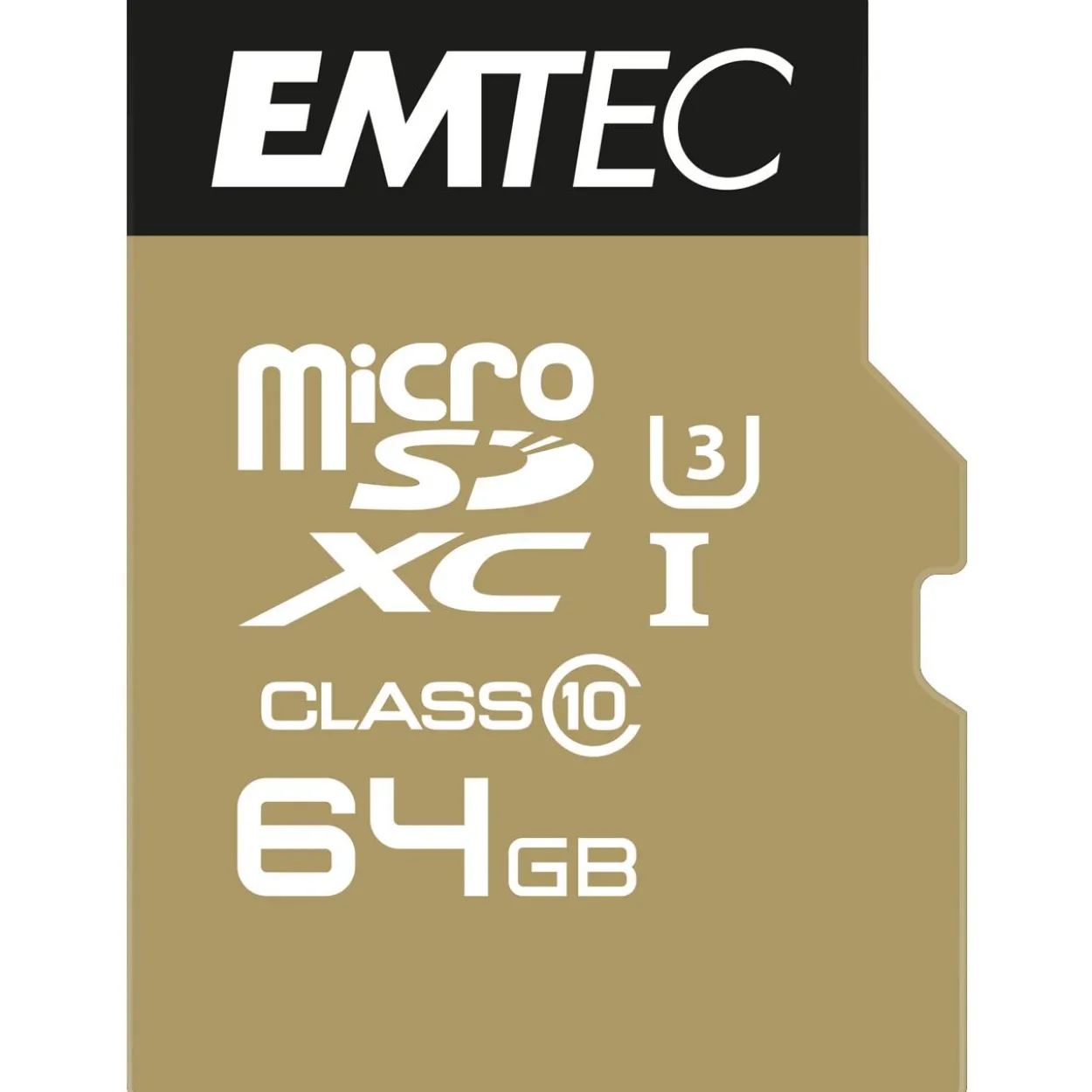 64 GB EMTEC Speedin microSDXC Class 10 U3 Retail inkl. Adapter auf SD