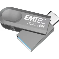 64GB Emtec USB3.2 Type-C Dual D280