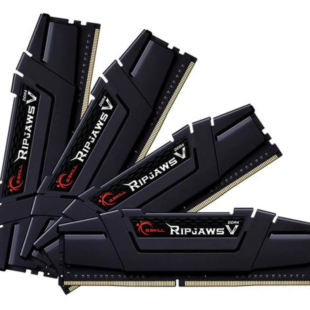128GB G.Skill RipJaws V schwarz DDR4-3600 DIMM CL18 Quad Kit