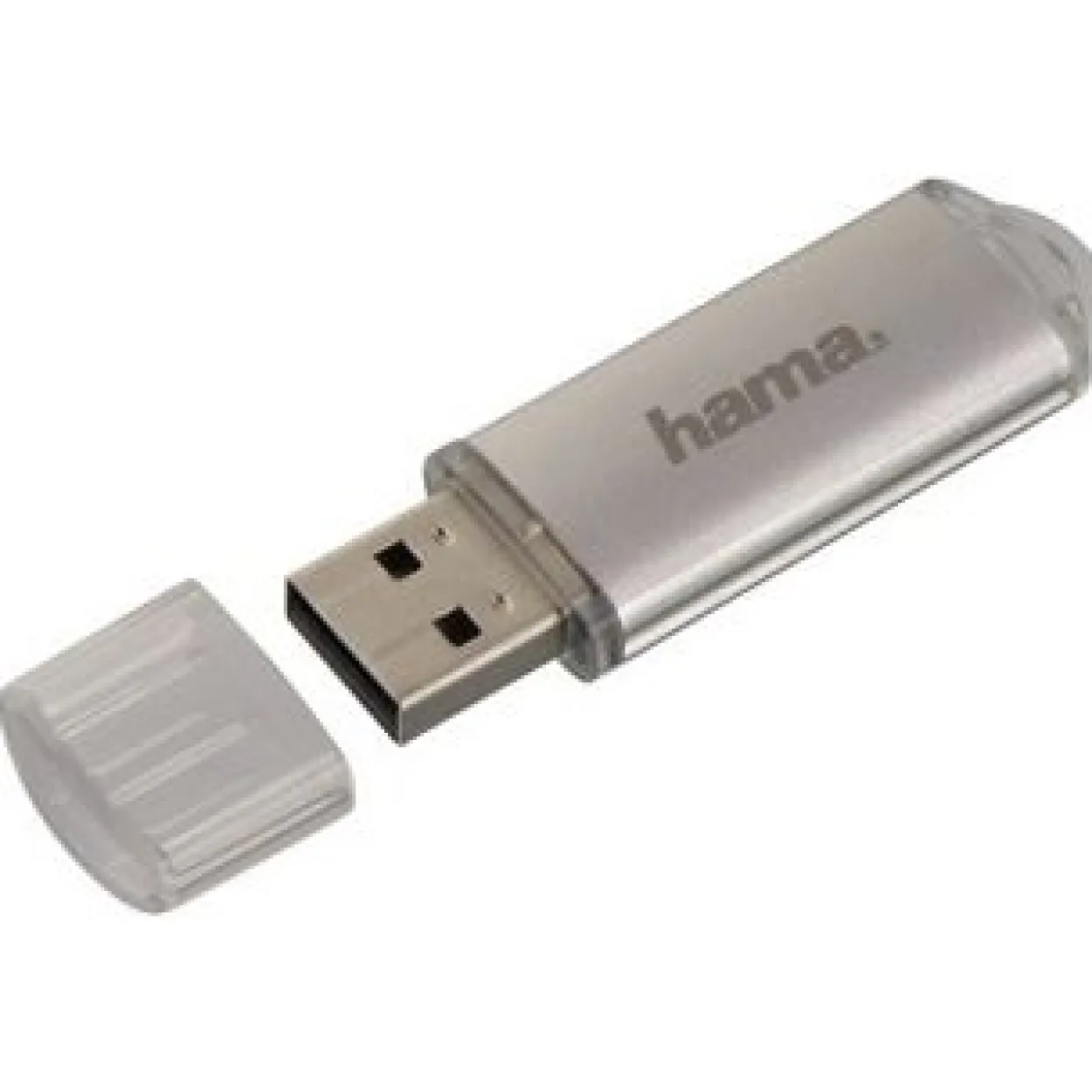 128 GB Hama FlashPen silber USB 2.0