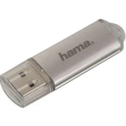 128 GB Hama FlashPen silber USB 2.0