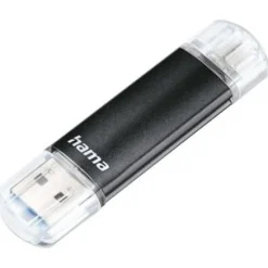 256GB hama USB-Stick Laeta Twin schwarz