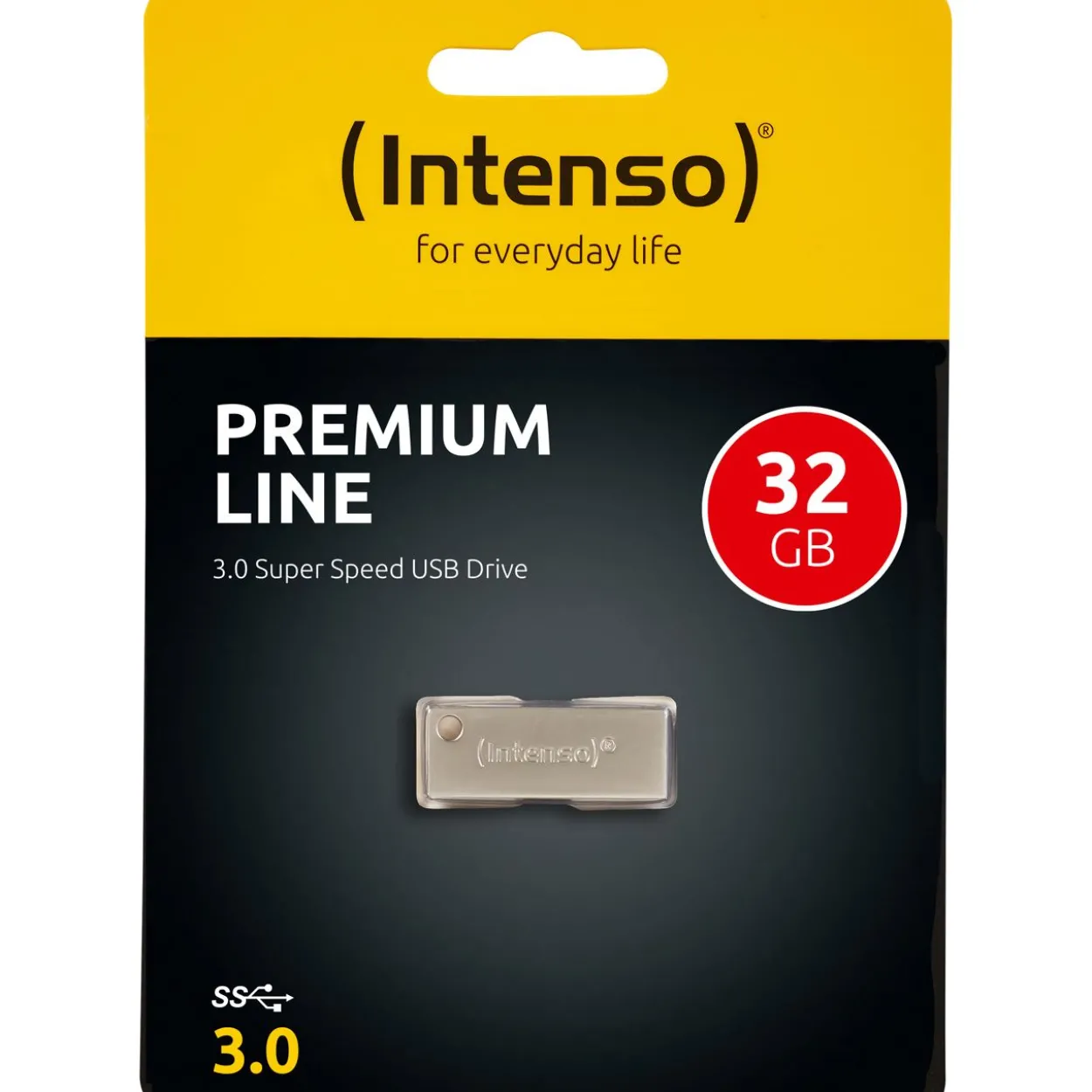 32 GB Intenso Premium Line silber USB 3.0