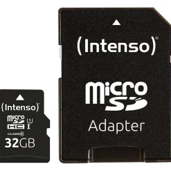 32GB Intenso SD MicroSD Card SD-HC UHS-I inkl. SD- Adapter retail