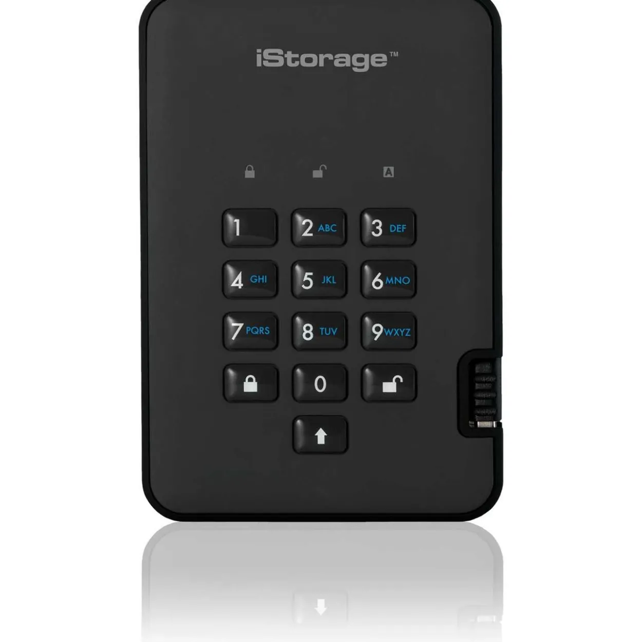 500GB ISG diskAshur2 IS-DA2-256-500-B 2.5" (6.4cm) USB 3.1 schwarz
