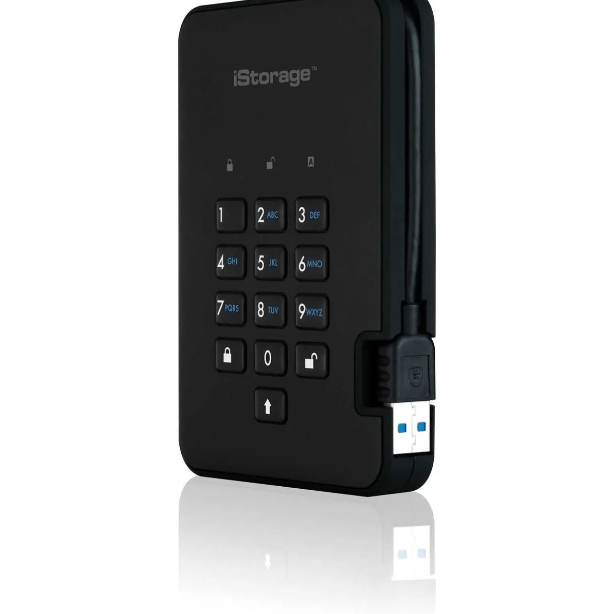 500GB ISG diskAshur2 IS-DA2-256-500-B 2.5" (6.4cm) USB 3.1 schwarz