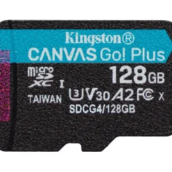 128GB Kingston Canvas Go Plus MicroSD +ADP