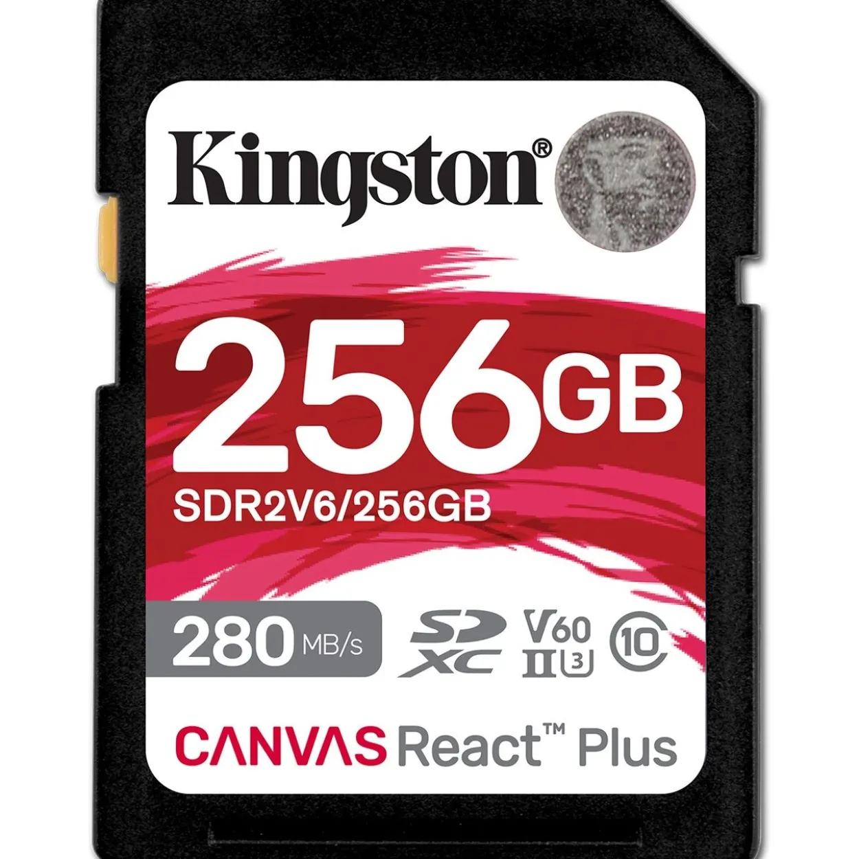 256GB Kingston Canvas React Plus for Full HD/4K