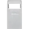 64 GB Kingston DataTraveler Micro G2 silber USB 3.0