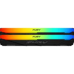 16GB Kingston FURY Beast RGB DDR4-3600 DIMM CL17 Dual Kit