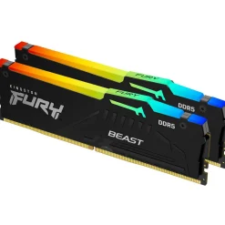 64GB Kingston FURY Beast RGB DDR5-5600 DIMM CL40 Dual Kit