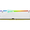 16GB Kingston FURY Beast RGB weiß DDR5-6400 DIMM CL32 Single