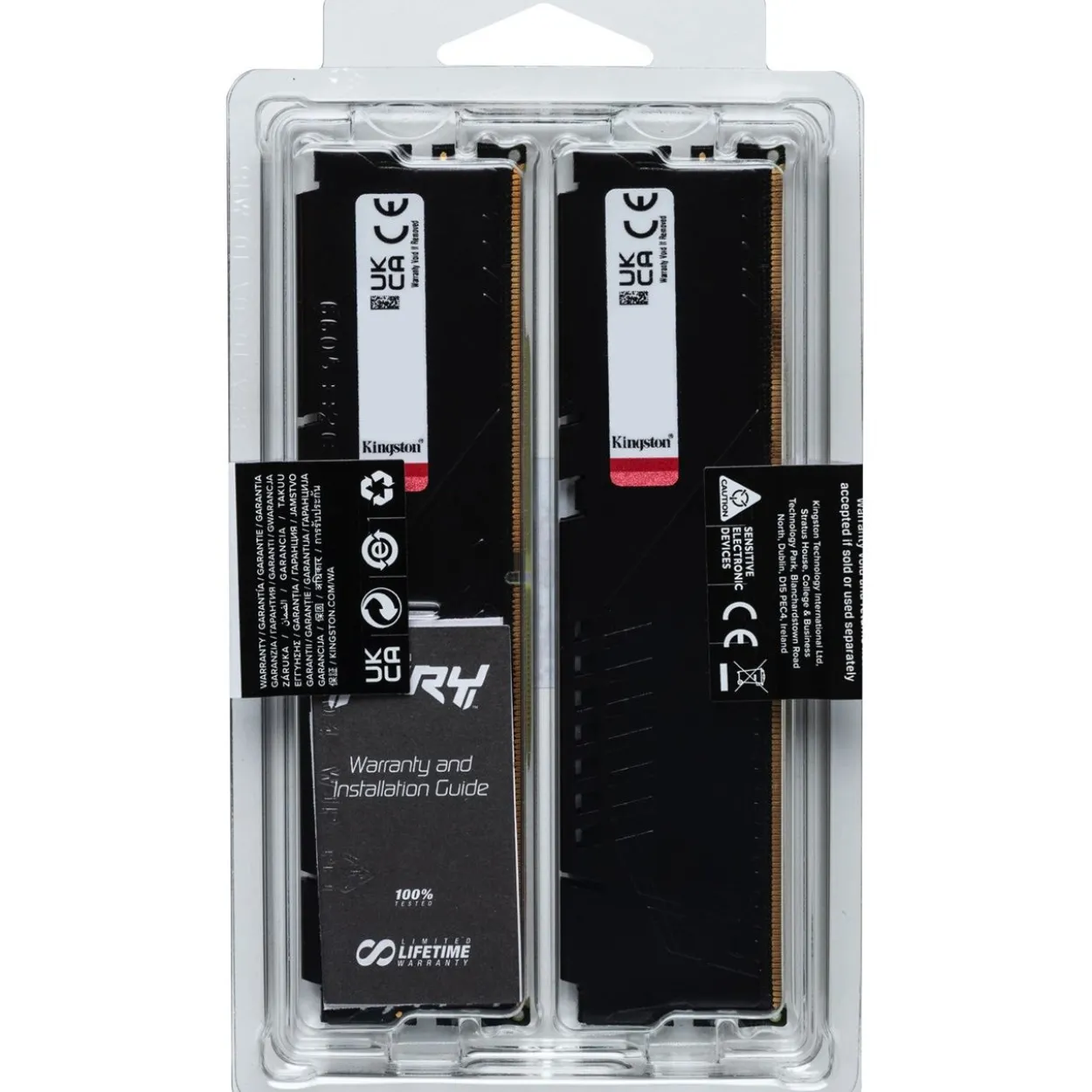 16GB Kingston FURY Beast schwarz DDR5-6000 DIMM CL30 Dual Kit
