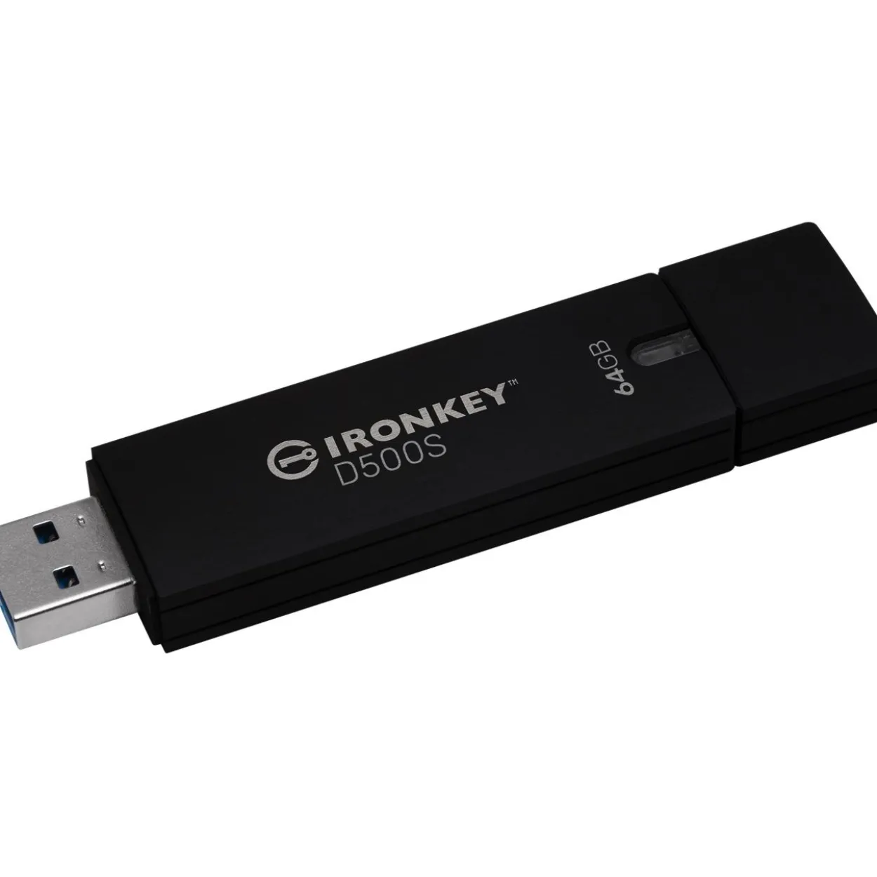 64GB Kingston IronKey D500S FIPS 140-3 Lvl 3 Pending AES-256