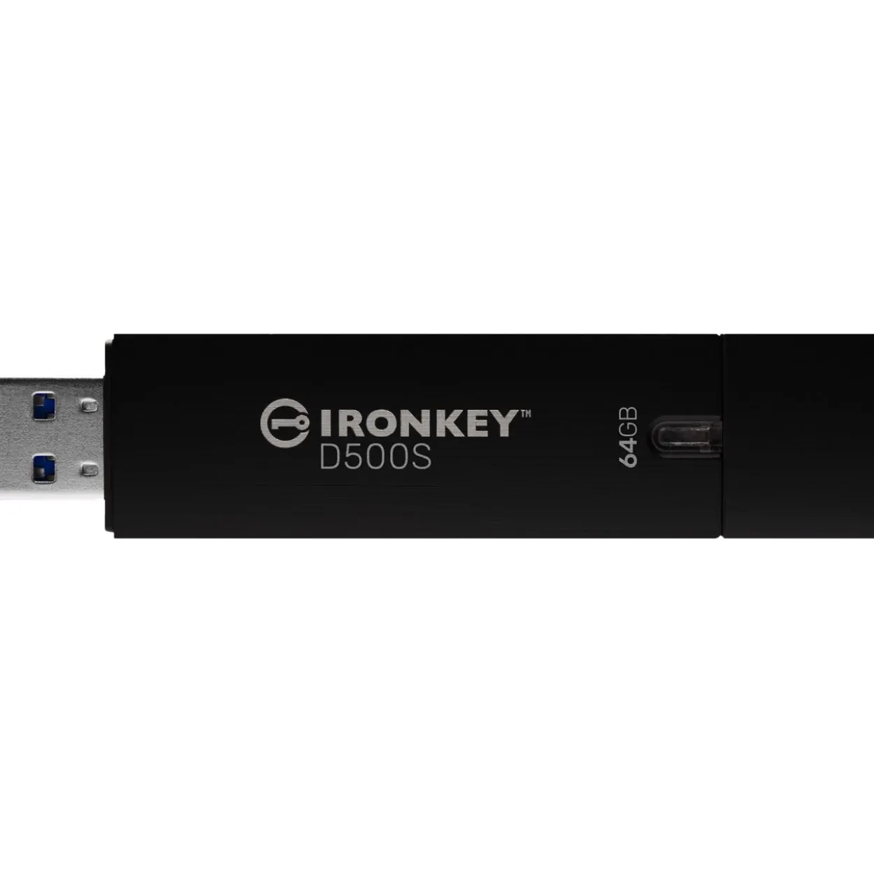 64GB Kingston IronKey D500S FIPS 140-3 Lvl 3 Pending AES-256