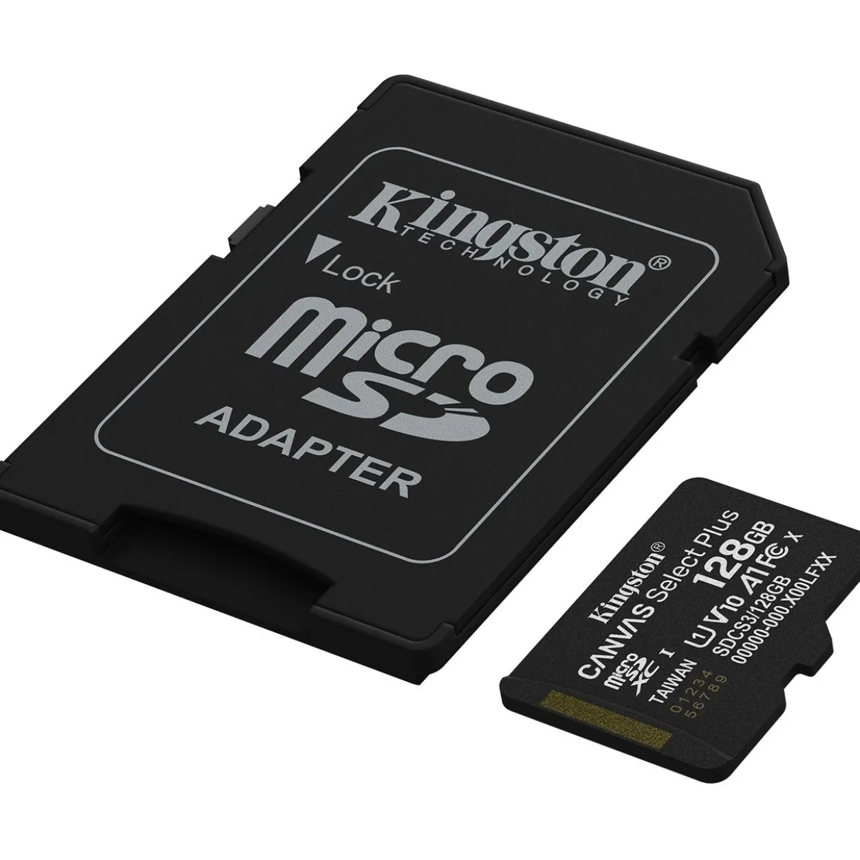 128GB Kingston MicroSD Card SDXC Canvas+ Gen3 mit Adapter retail
