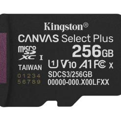 256GB Kingston MicroSD Card SDXC Canvas+ Gen3 ohne Adapter retail
