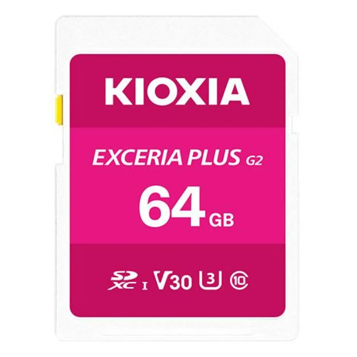 64GB KIOXIA SD-Card Exceria Plus Gen 2. Bulk