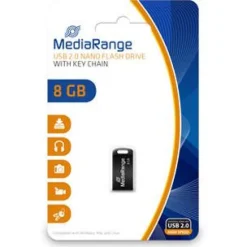 8 GB MediaRange MR920 schwarz USB 2.0