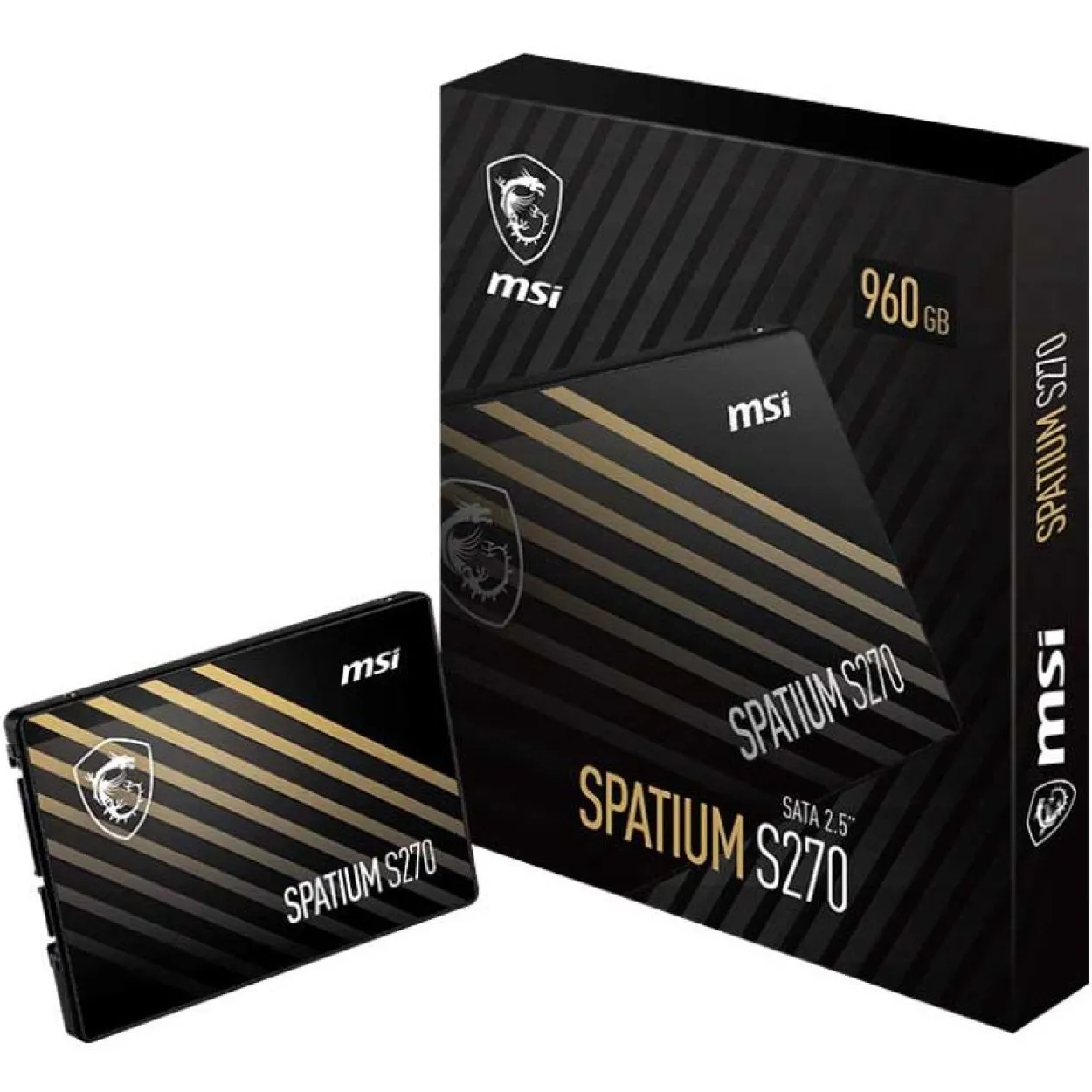 960GB MSI Spatium S270 2.5" (6.4cm) SATA 6Gb/s 3D NAND (S78-440P130-P83)