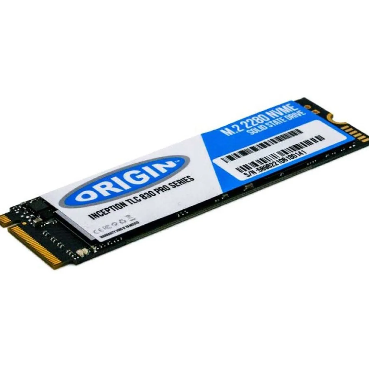 256GB Origin Storage Inception TLC830 Pro Series M.2 2280 PCIe 3.1 x4 NVMe 3D-NAND TLC (OTLC2563DNVMEM.2/80)