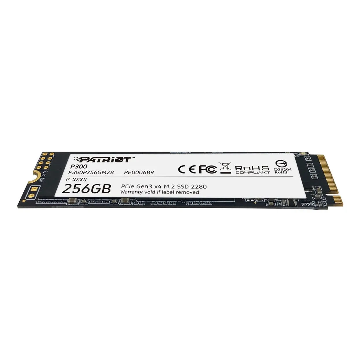 256GB Patriot P300 M.2 2280 PCIe 3.0 x4 3D-NAND TLC (P300P256GM28)