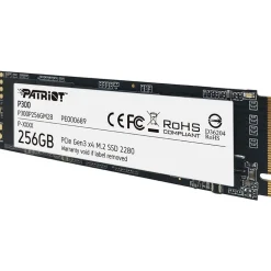 256GB Patriot P300 M.2 2280 PCIe 3.0 x4 3D-NAND TLC (P300P256GM28)