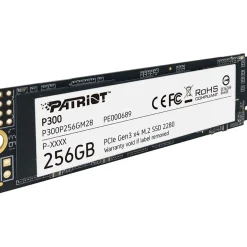 256GB Patriot P300 M.2 2280 PCIe 3.0 x4 3D-NAND TLC (P300P256GM28)