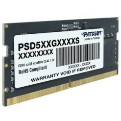 16GB Patriot Signature Line DDR5-4800 SO-DIMM CL40 Single
