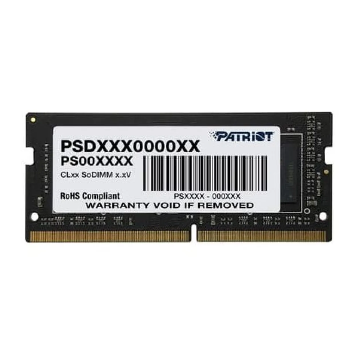 16GB Patriot Signature Line DR DDR4-3200 SO-DIMM CL22 Single